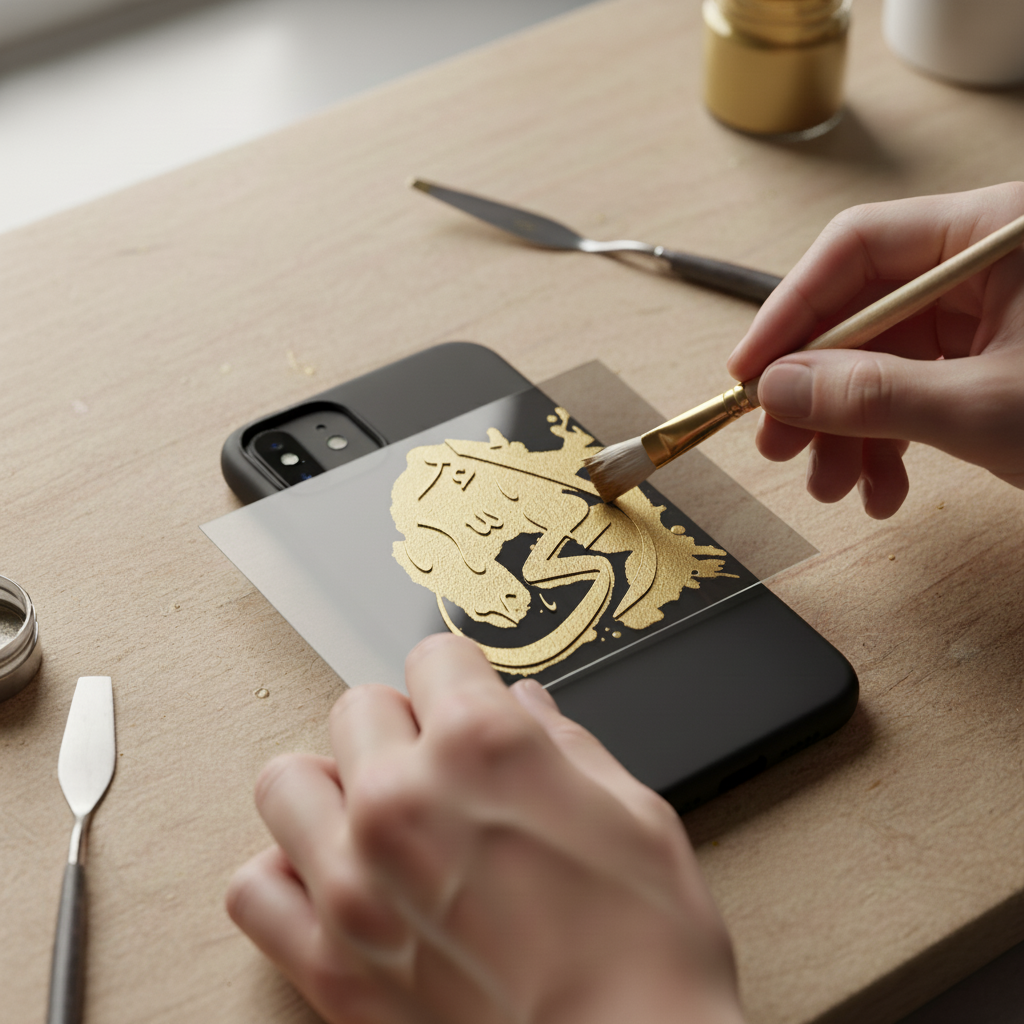 How to Easily Use an Arabic Calligraphy Stencil