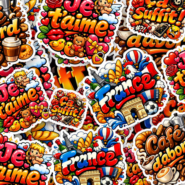 French Stickers