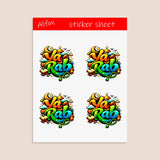 Ya Rab Sticker sheet