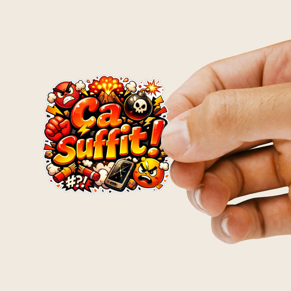 Ça suffit Sticker Sheet