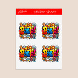 Basta Sticker Sheet