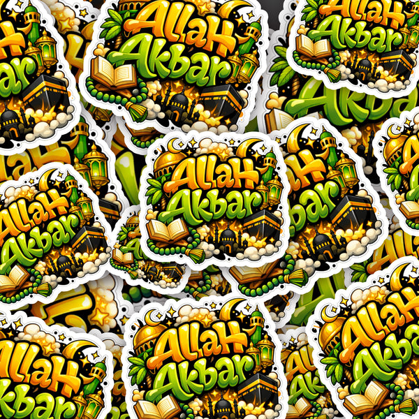 Allah Akbar Sticker sheet