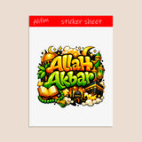 Allah Akbar Sticker sheet