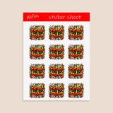 Arabic Sticker "لساني سليط" (Lisani Salit) – Bold & Sassy Expression
