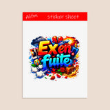 Ex en fuite Sticker Sheet