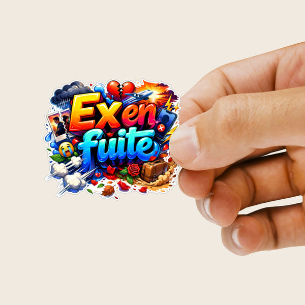Ex en fuite Sticker Sheet