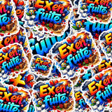 Ex en fuite Sticker Sheet