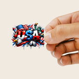 USA Sticker Sheet