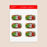 Viva Italia Sticker Sheet