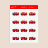 Amore Sticker Sheet