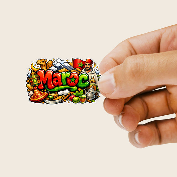 Maroc Sticker Sheet