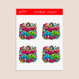 Jamila wal kul yaalam Sticker sheet