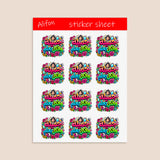 Jamila wal kul yaalam Sticker sheet