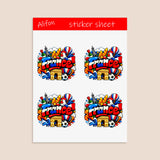 France Sticker Sheet