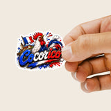 Planche de Stickers Plastifiés « Cocorico » – Humour, Fierté & Esprit Gaulois !