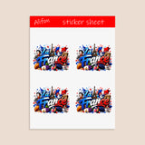 Planche de Stickers Plastifiés « La France » – Fierté, Élégance & Esprit Local !