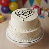 Alf Mabrouk pochoir arabe